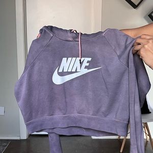 Nike crop sweatshirt